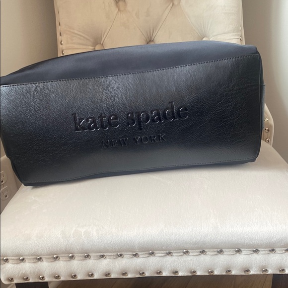 ♠️ Kate Spade Large Black Designer Tote Bag - Picture 3 of 12